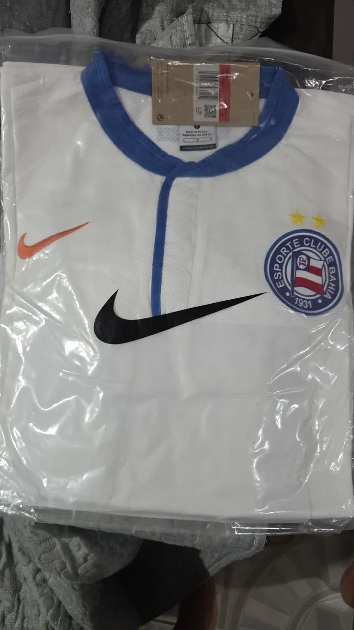 Camisa retrô da Bahia da Nike.