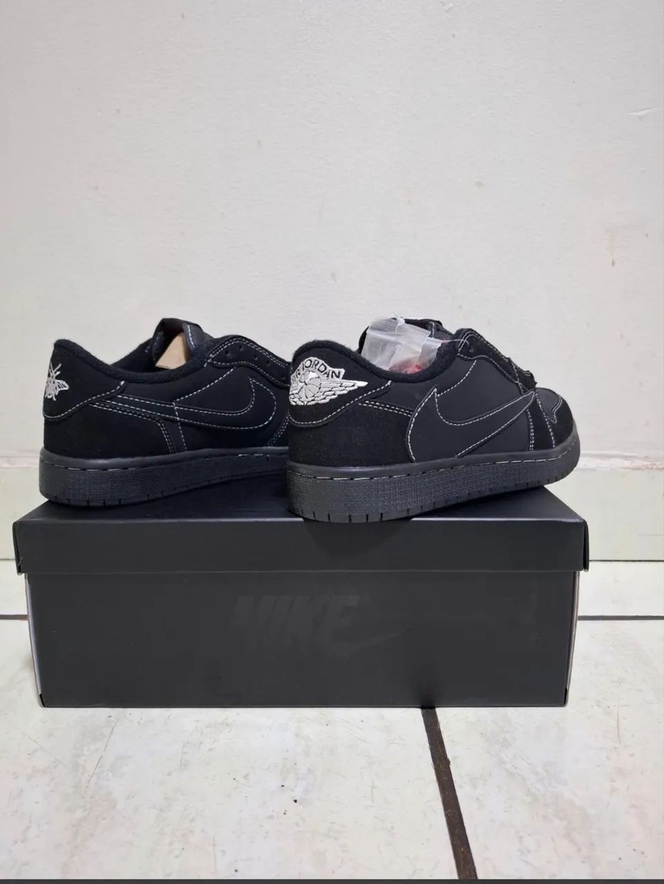 Nike Air Jordan 1 Low X Travis Scott "Black Phantom" - 40