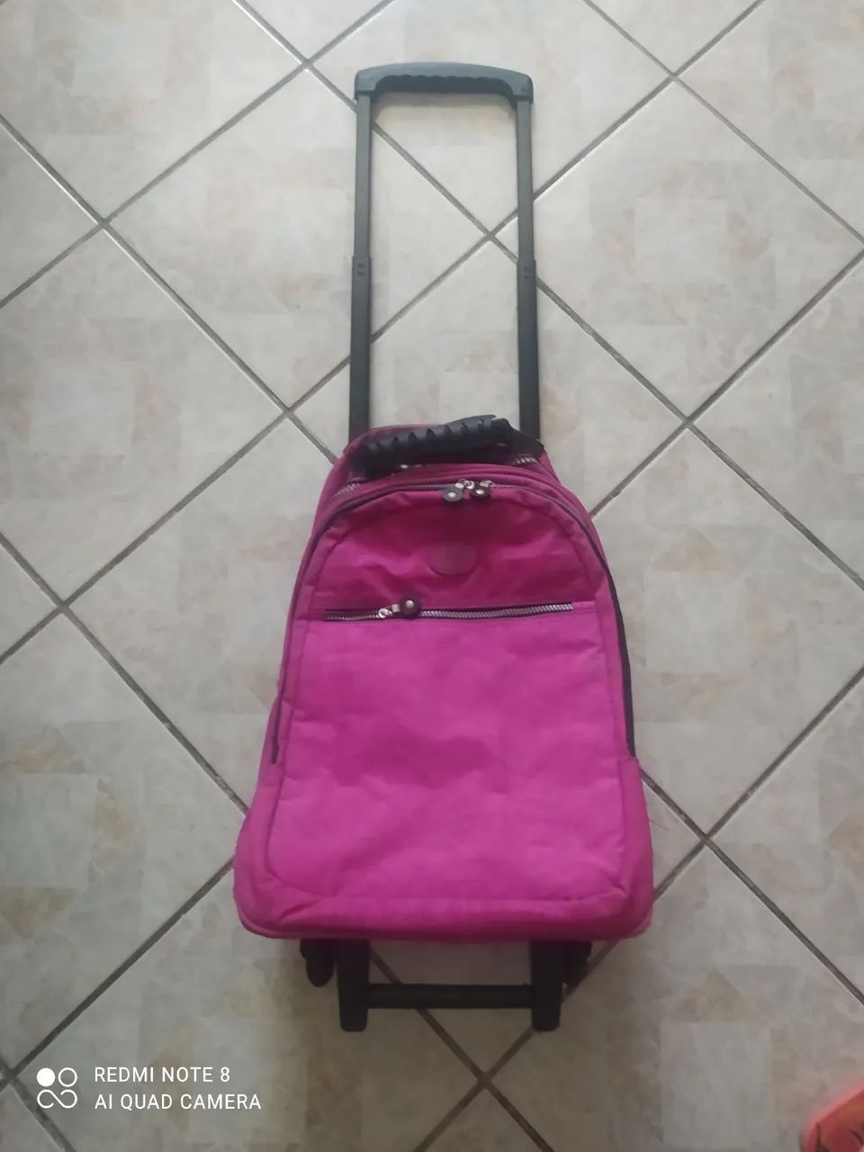 Mochila de rodinhas pequena  - Foto 2