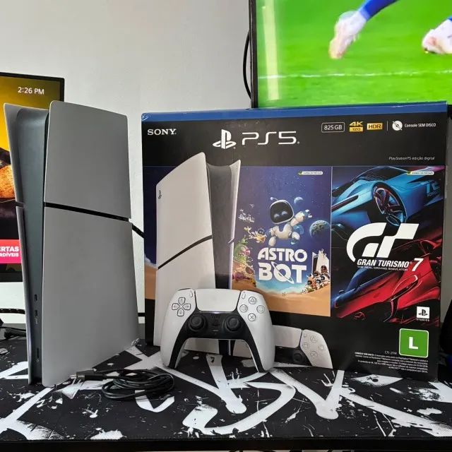 PS5 SLIM 825G ZERADO  - Foto 4