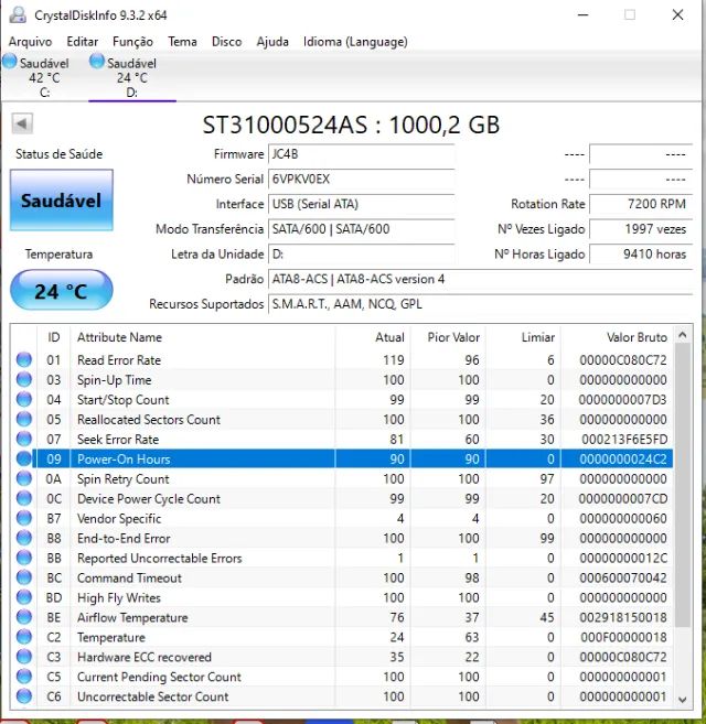 Disco Rígido Interno Seagate Barracuda 7200.12 1tb - Foto 4
