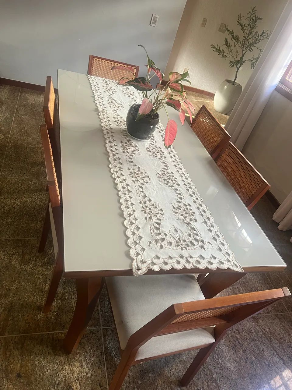 Mesa de jantar madeira maciça  - Foto 2