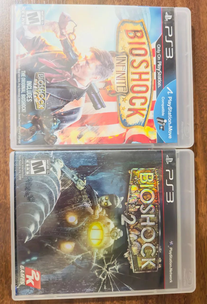JOGO BIOSHOCK 2 E INFINITE - 2 DISCOS