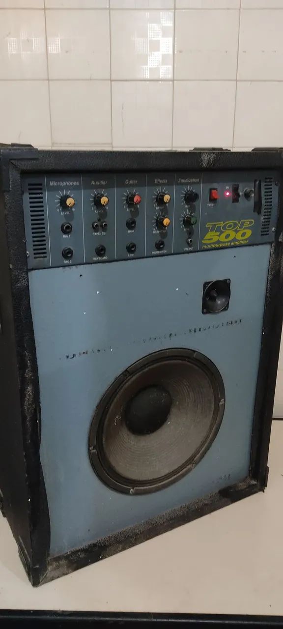 Caixa amplificada Staner Top 500 leia o anúncio 