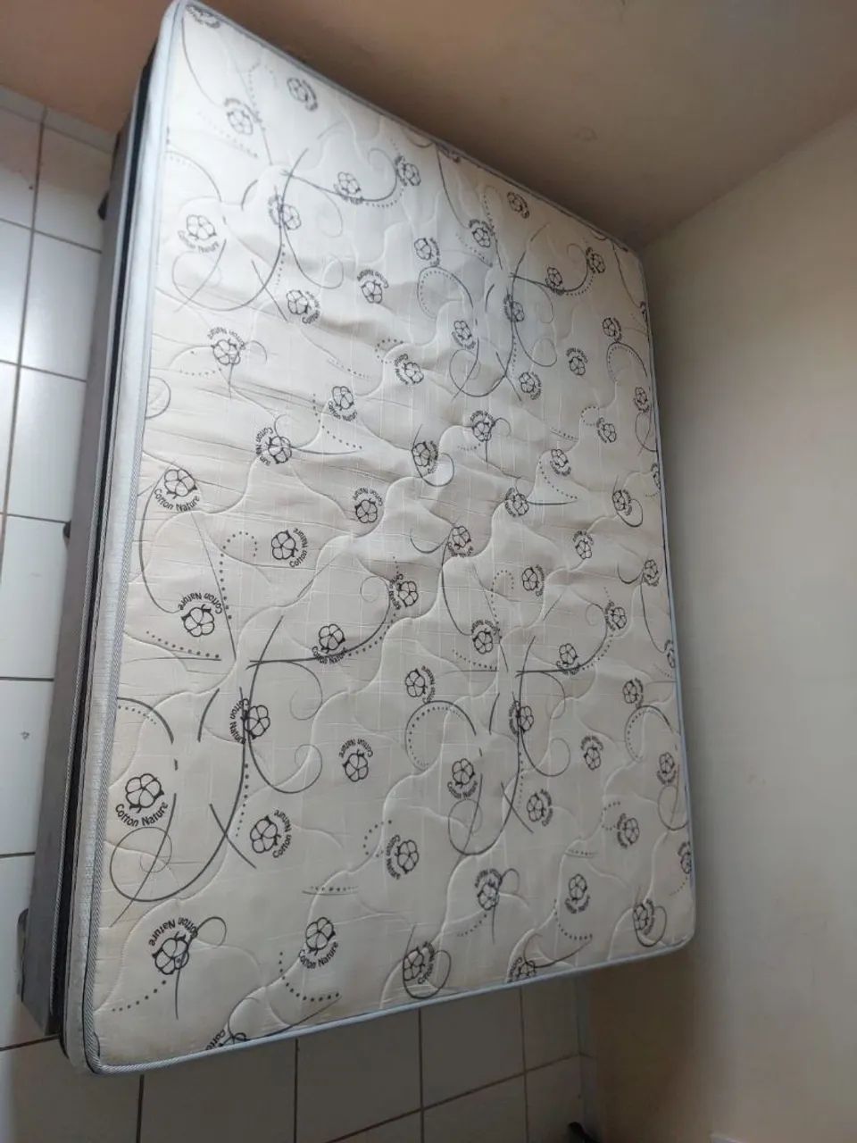 Cama de casal boxe e colchão  - Foto 2