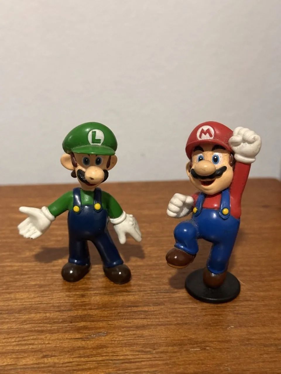Bonecos Mario e Luigi - Par