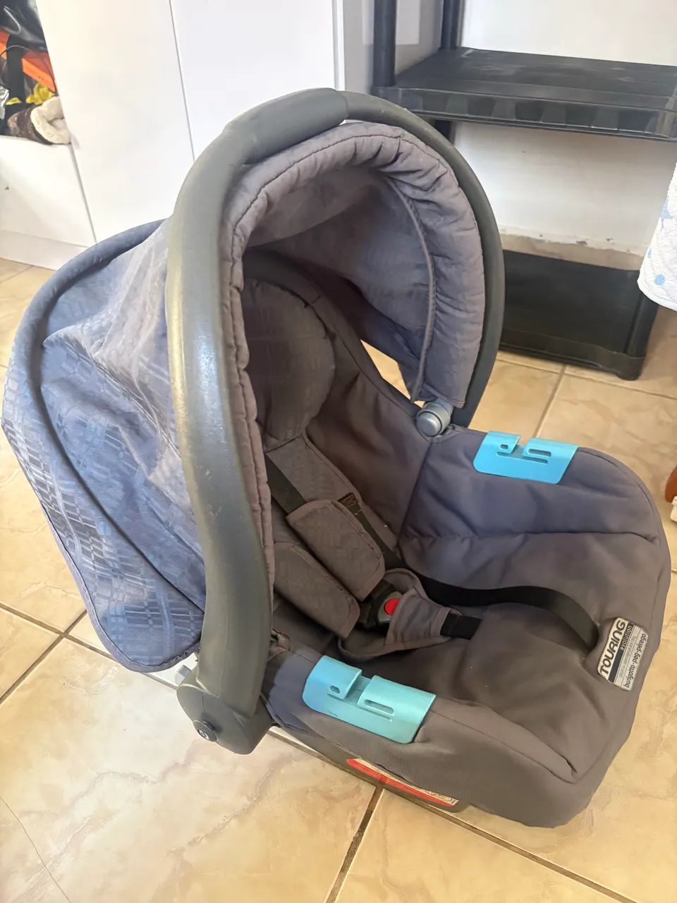 Bebê Conforto Burigotto Touring Evolution - Usado em ótimo estado - Foto 2