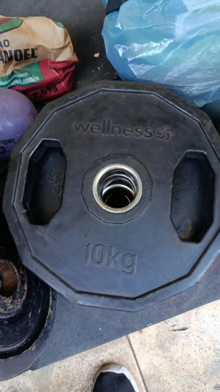 Anilhas top de linha  injetadas de musculação  - Foto 2