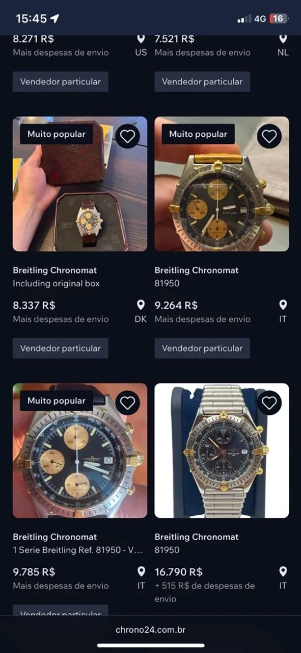 Relógio Breitling Chronomat  - Foto 4