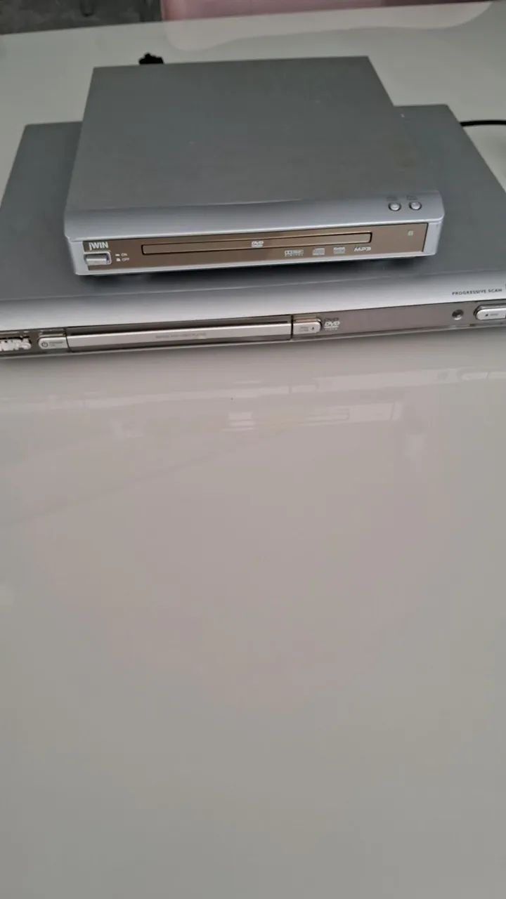 Doação Aparelhos DVD Player Philips e Jwin