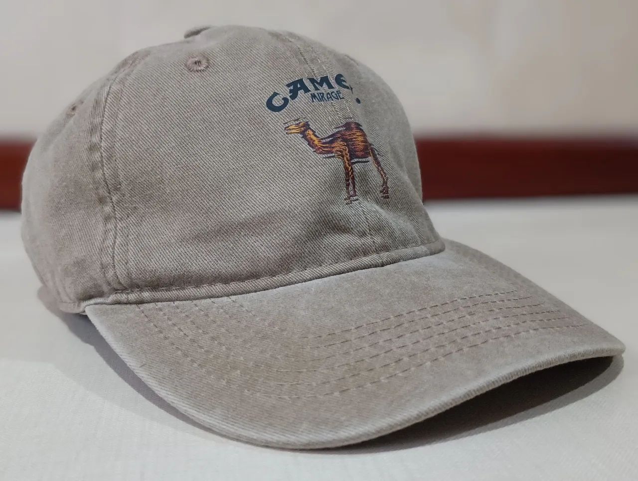 Boné Camel Mirage (Caqui, Efeito Envelhecido) - Foto 2