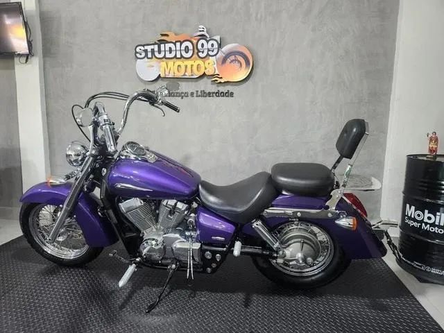 HONDA VT SHADOW 750 ROXA 2010 - Foto 2