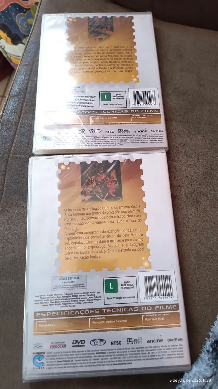 2 Dvds lacrados dos Trapalhões  - Foto 2