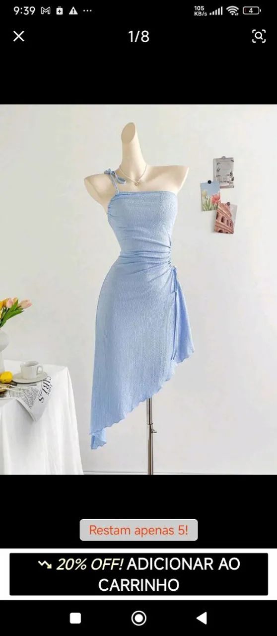 Vestido azul