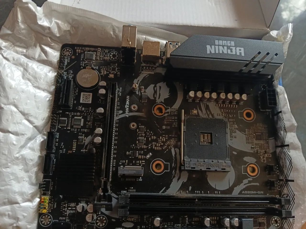 Placa mãe gamer ninja