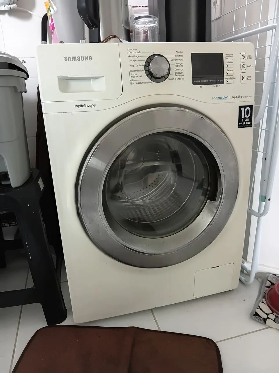 Lava e seca samsung