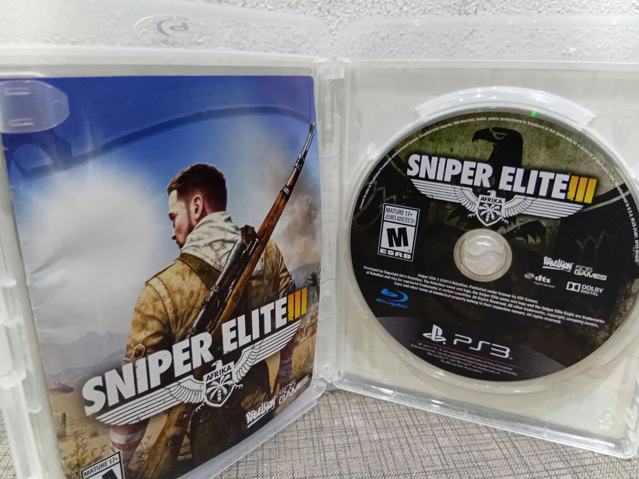 Combo jogos sniper Elite de PS3 - Foto 3