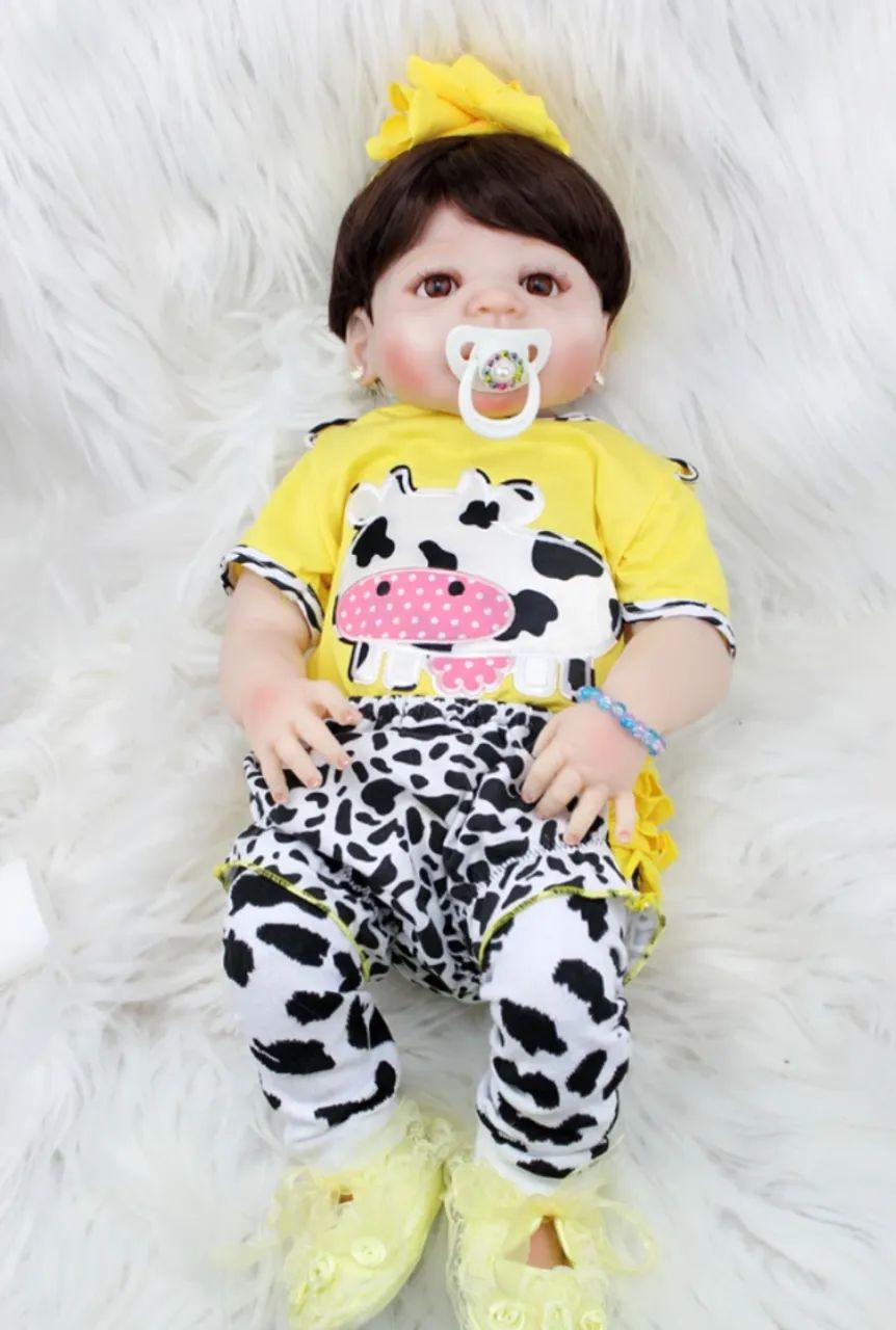 Boneca Realista Reborn Silicone Ana - Foto 4