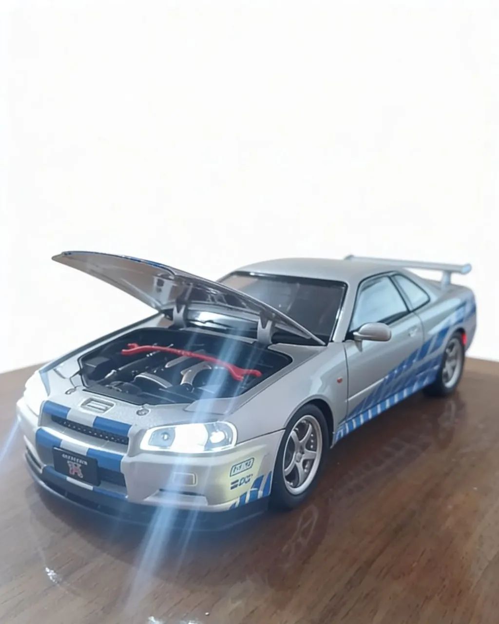 Miniatura Skyline GT-R34 escala 1/24 - Foto 4