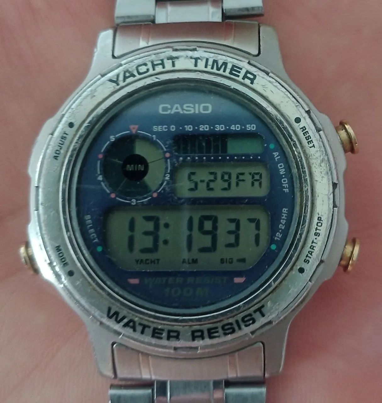 CASIO Yacht Timer TRW-301 (862) - Japan (Relíquia Coleção 