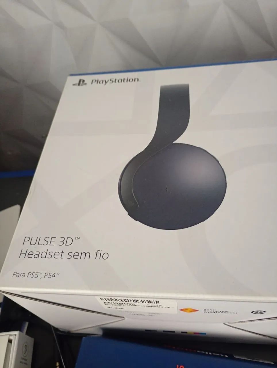 Pulse headset ps5 com caixa  - Foto 2
