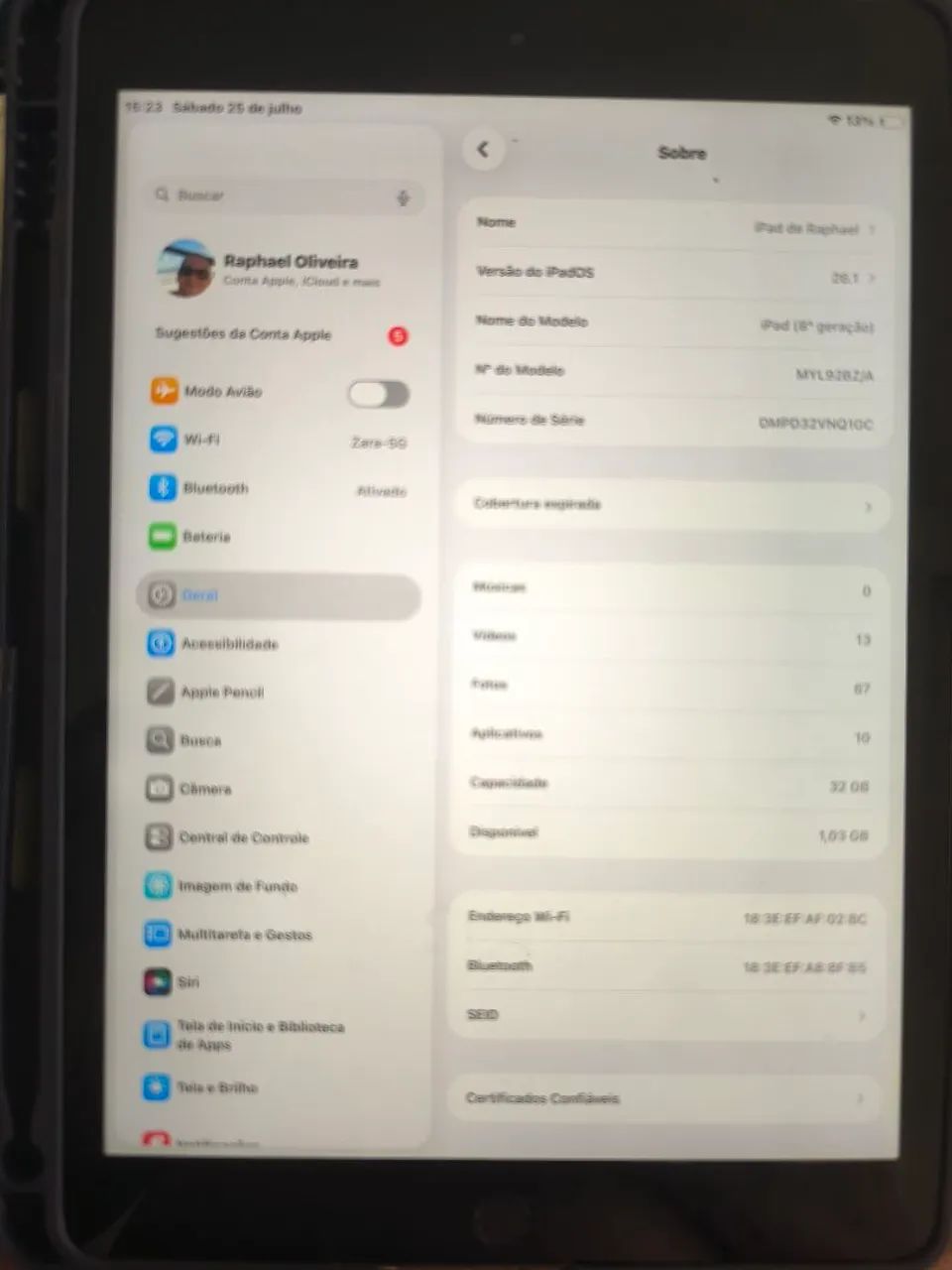 iPad 8ª geração 32gb  - Foto 3