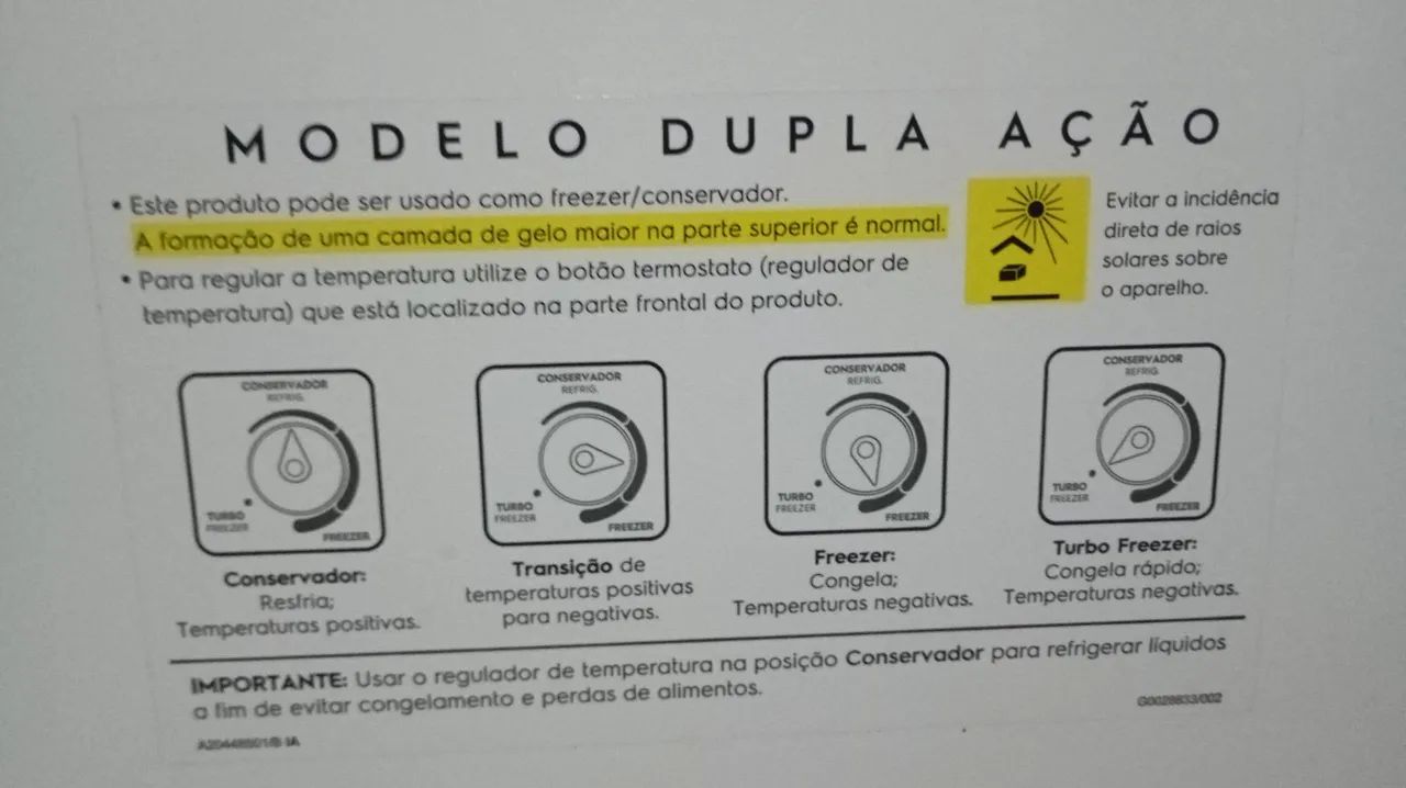 Vendo Freezer Eletrolux  - Foto 3