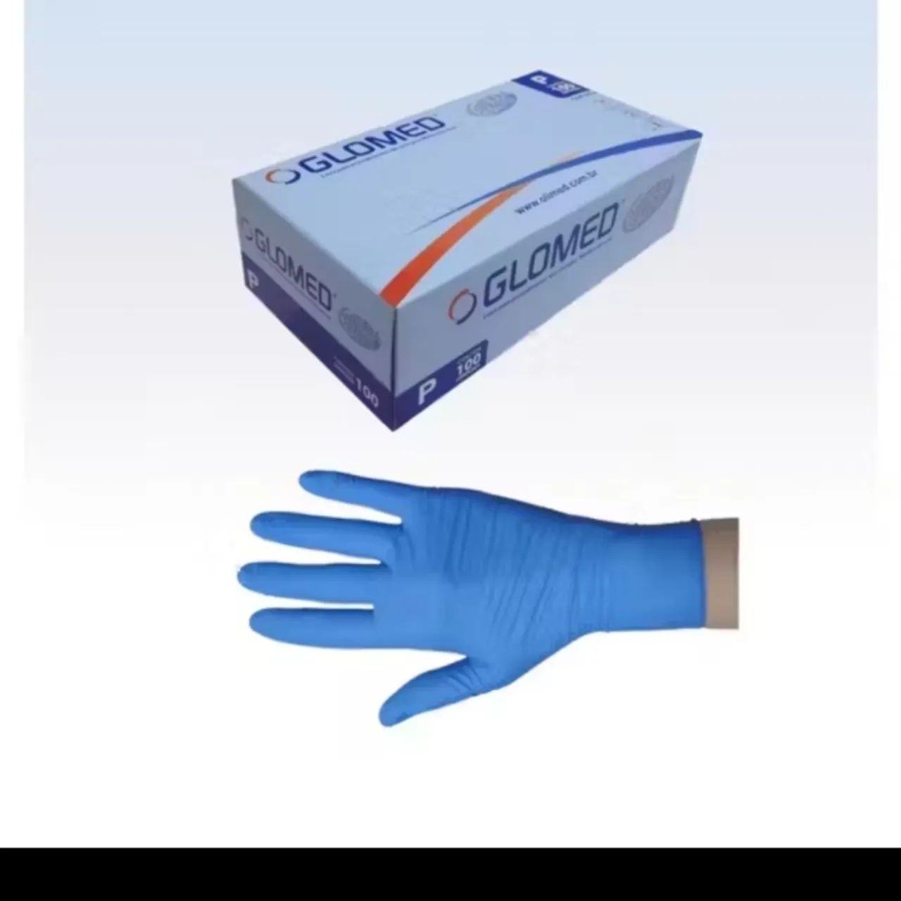 Luva Nitrilica GLoomed TAM M com pó