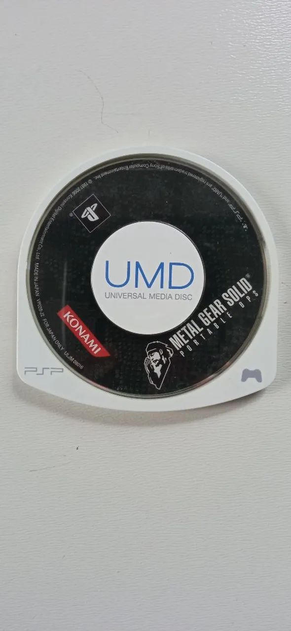 Metal Gear Solid Portable OPS PSP original jp UMD
