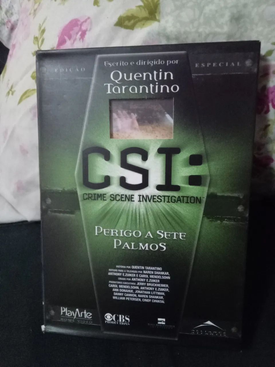 Box DVD CSI Episódio Especial A Sete Palmos Escrito Dirigido Quentin Tarantino