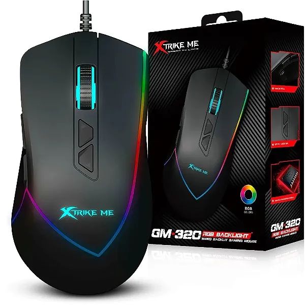 Mouse Gamer com Fio 12800 Dpi, RGB, 9 Botões Programáveis ?- Xtrike Me - Foto 2