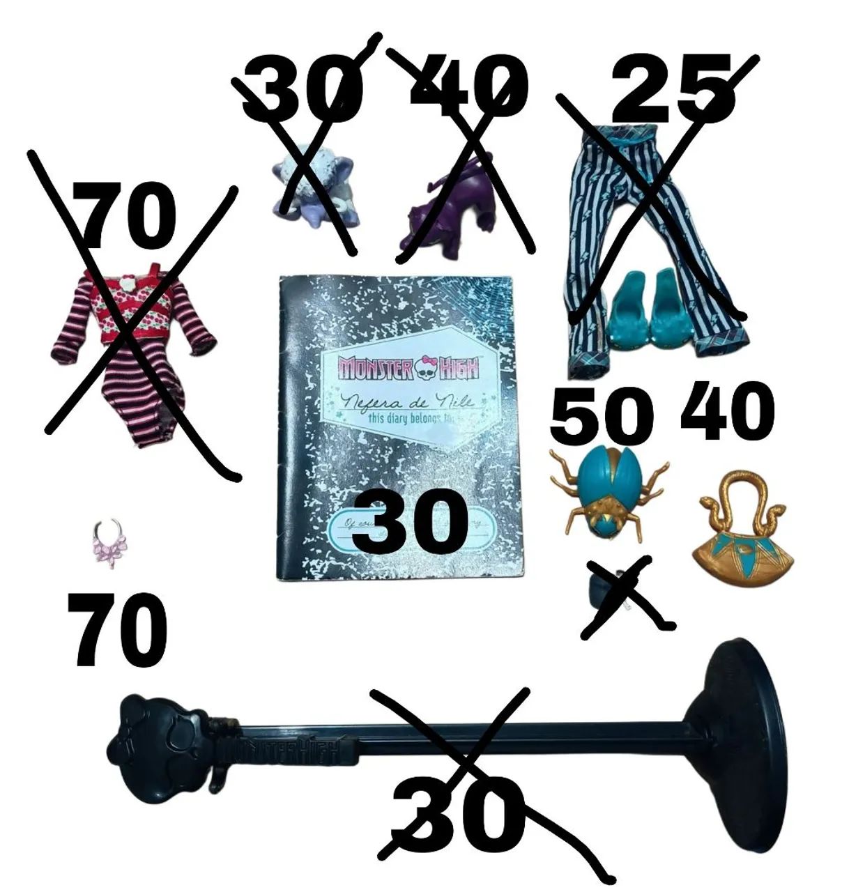 Acessórios Monster High