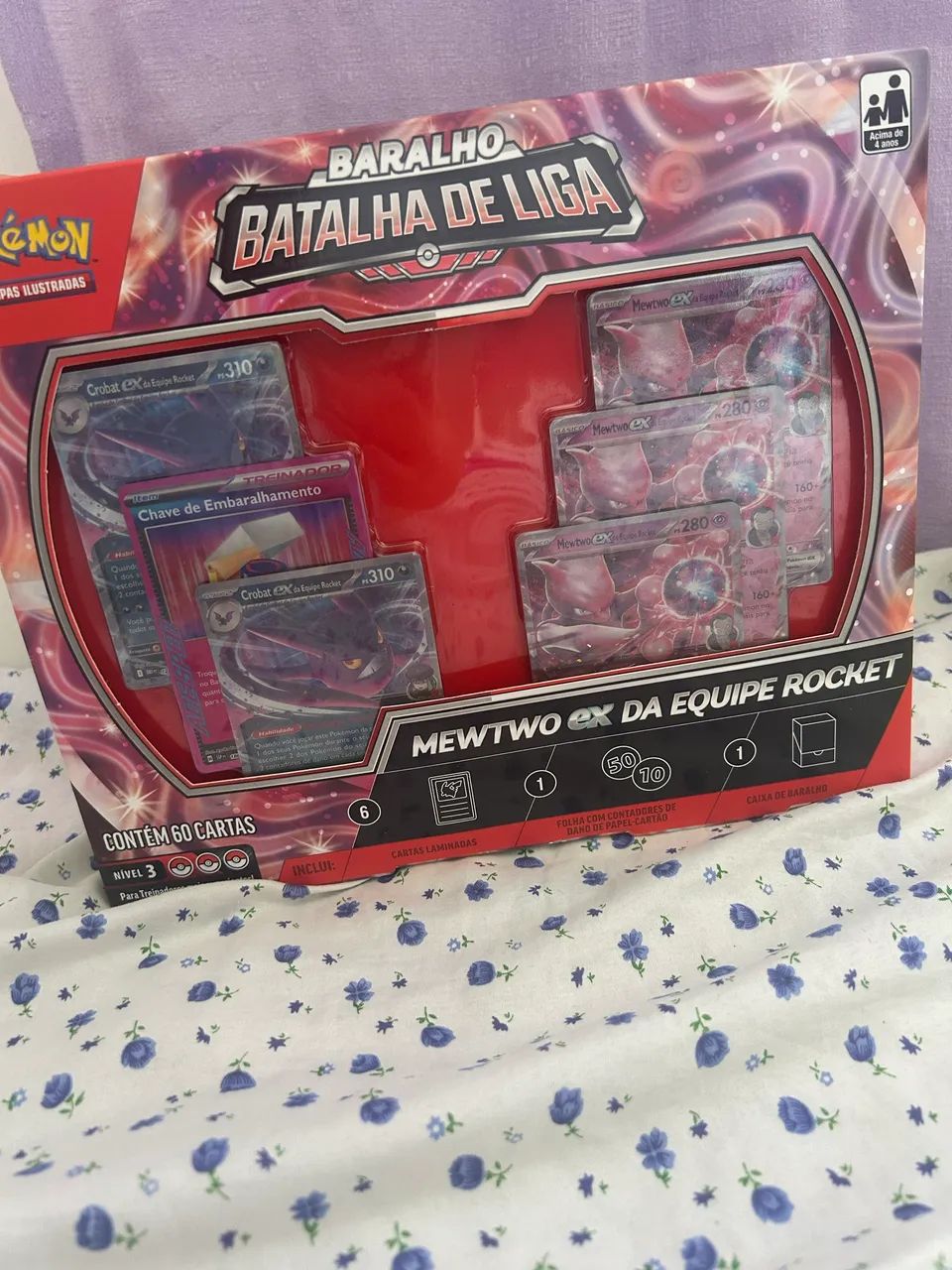 Copag Baralho de Batalha Mewtwo Ex Equipe Rocket - Foto 2