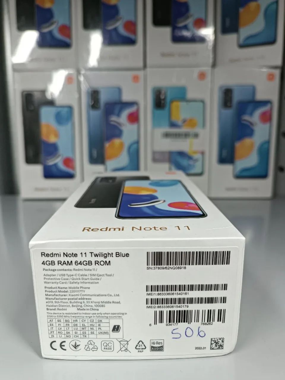 Redmi Note 11 4GB RAM 64GB ROM - Celulares e Smartphones