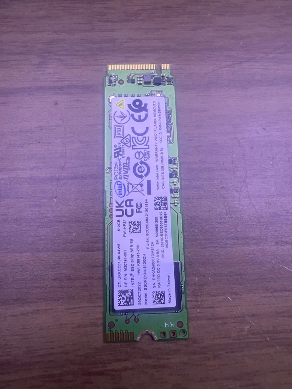 Nvme 512 gigas