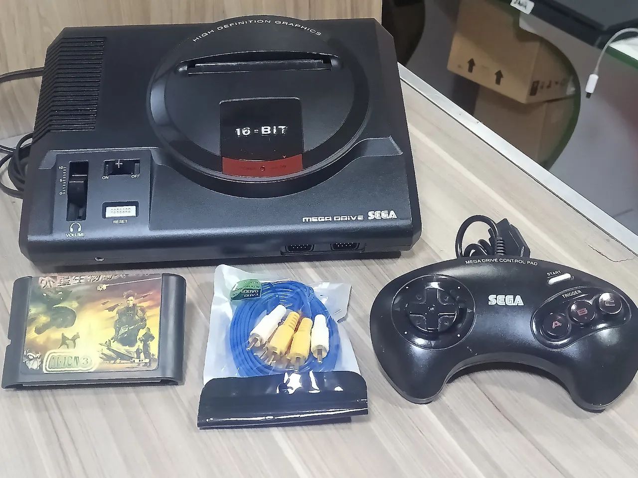 Mega drive Tec Toy 2017  completo " última versão"