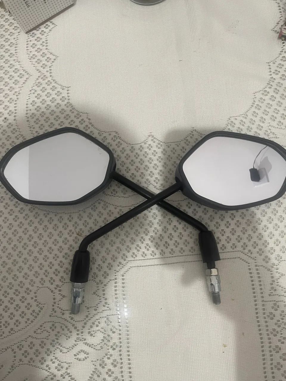 Retrovisor Honda original ,perfeito estado - Peças para motos