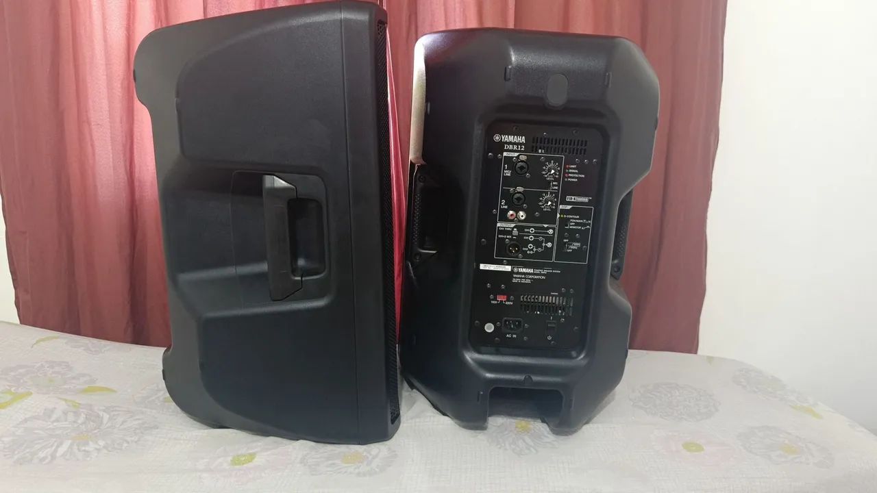 Caixas Yamaha DBR 12  - Foto 4