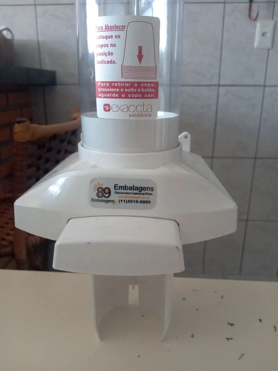 Suporte pra papel higiênico e copos descartáveis  - Foto 5