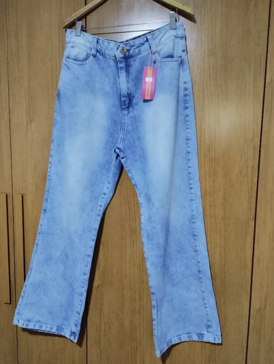 Calça Jeans Nova wid Leg - Foto 3