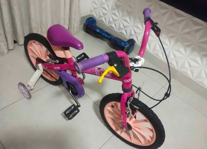 Bicicleta infantil aro 16 - Foto 3