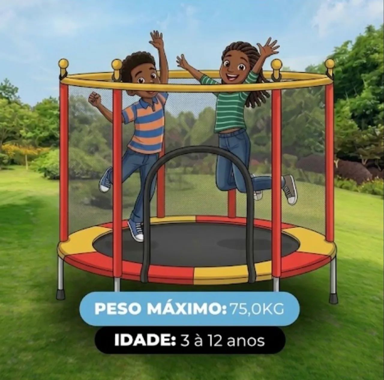 Aluguel mini cama elástica - Pegue e monte  - Foto 4