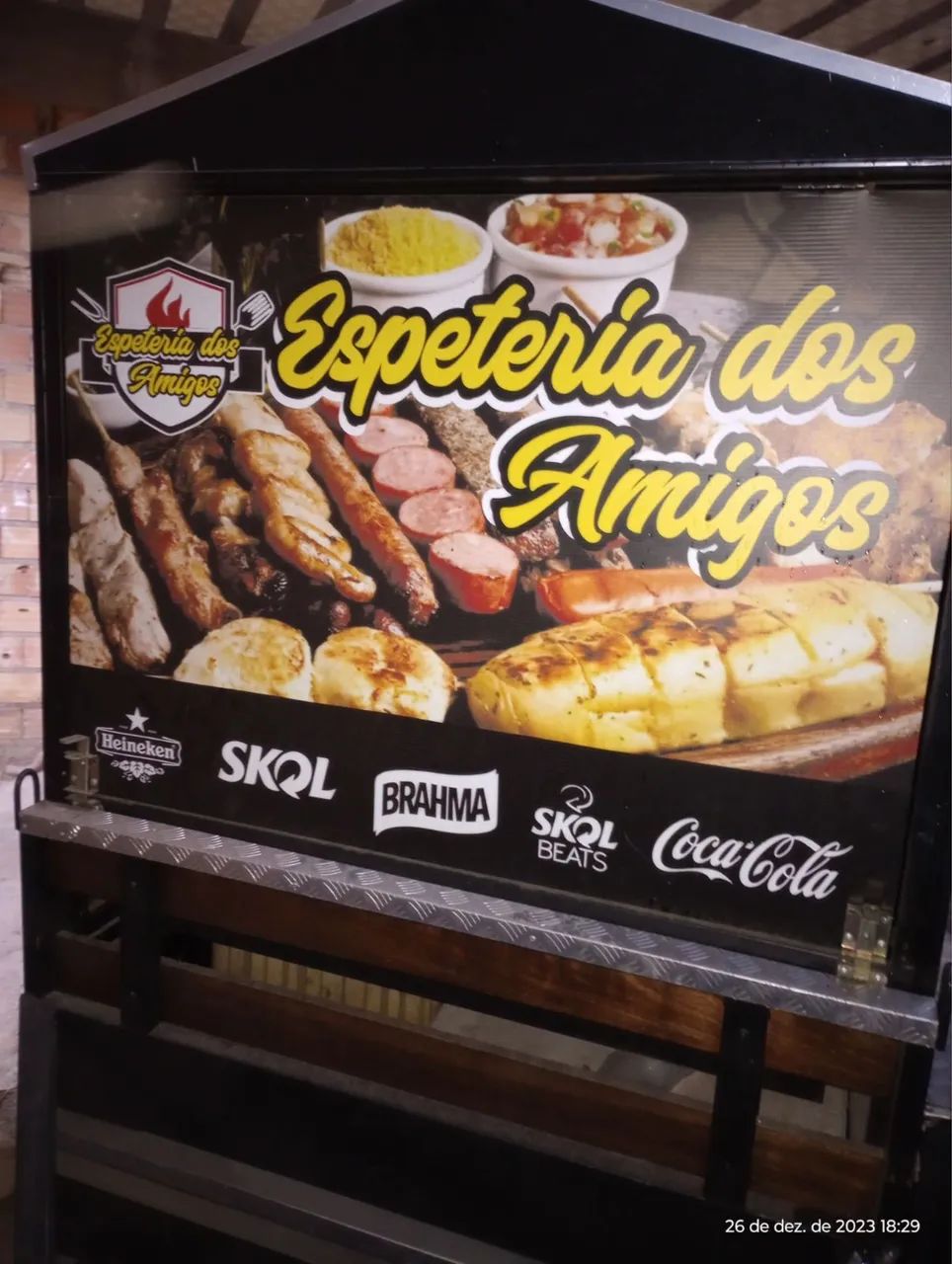 Carretinha de churrasco  - Foto 4