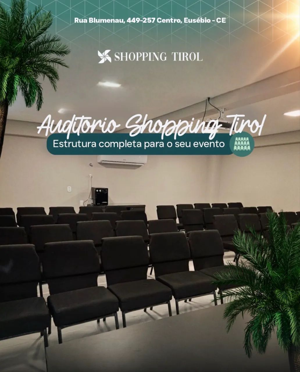 SALA PARA ALUGAR - REPASSE DE SALA- SHOPPING TIROL (EUSÉBIO/CE)  - Foto 2