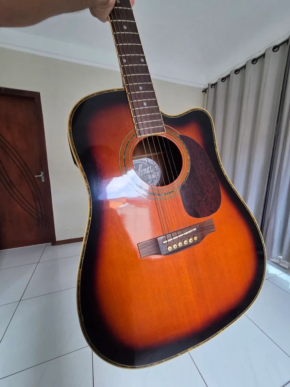 Violão Elétrico Aço (Usado) 