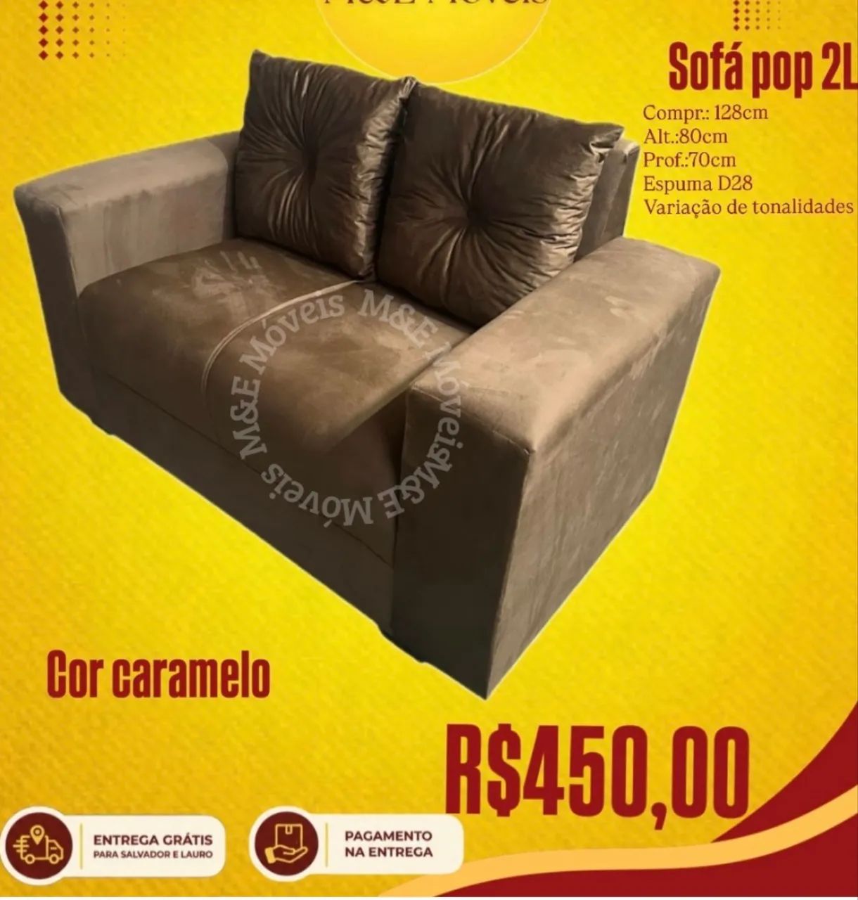 Sofá de 2 lugares  - Foto 3