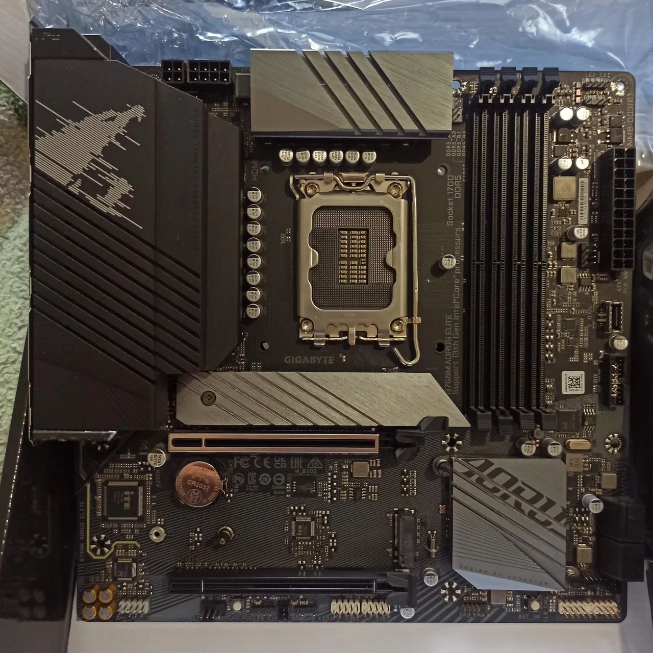 Placa Mãe B760M Aorus Elite Intel LGA 1700 DDR5 - Foto 3