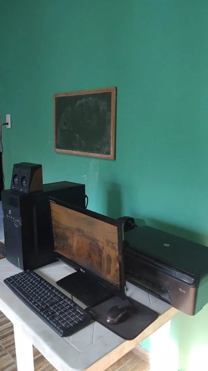 Computador Completo com Impressora HP e Acessórios - Foto 3