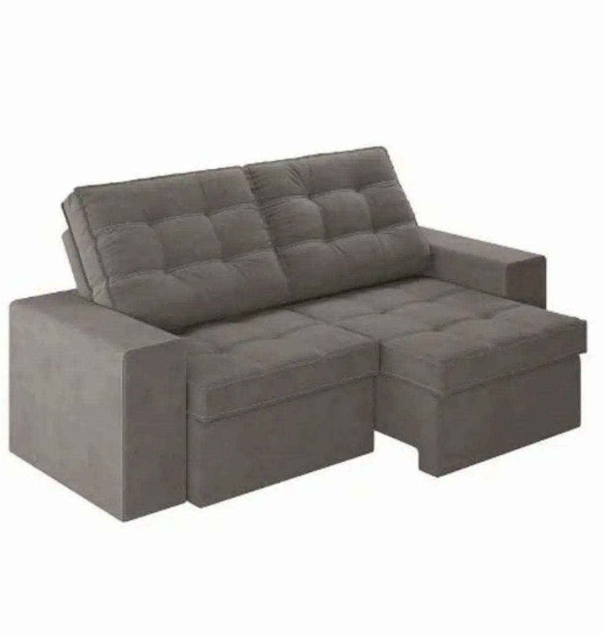 SOFÁ 3 LUGARES RETRÁTIL RECLINÁVEL 191 CM