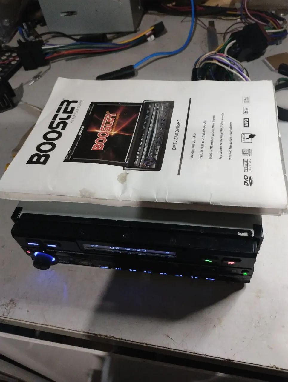 DVD retrátil da booster modelo 9750  - Foto 3